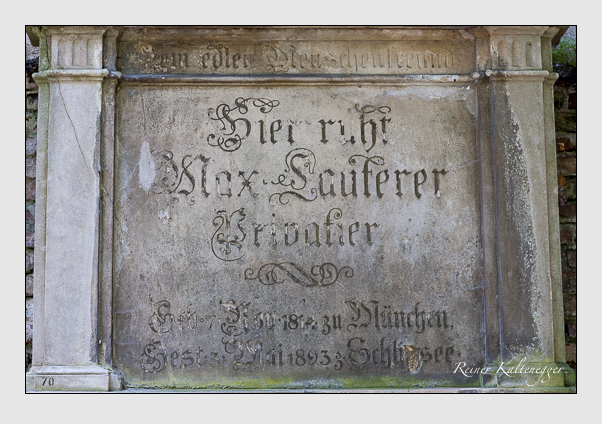 Kein grab ist stumm der friedhofsführer zum alten südfriedhof münchen