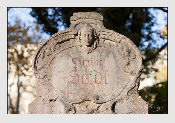Grab der familie seidl auf dem alten südfriedhof münchen
