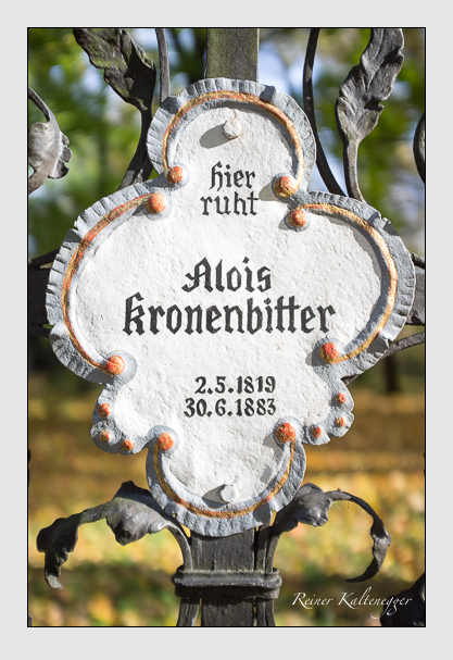 Grab der familie kronenbitter auf dem alten südfriedhof münchen