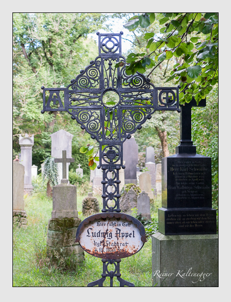 Grab der familie appel auf dem alten südfriedhof münchen