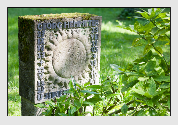 Grab der familie hemmeter auf dem alten südfriedhof münchen