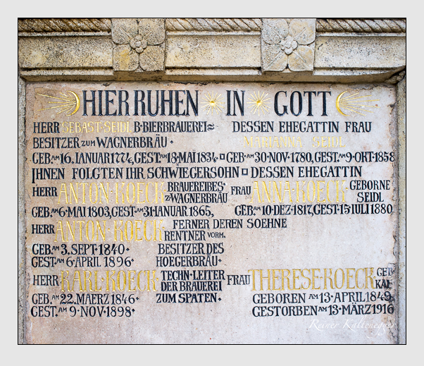 Kein grab ist stumm der friedhofsführer zum alten südfriedhof münchen